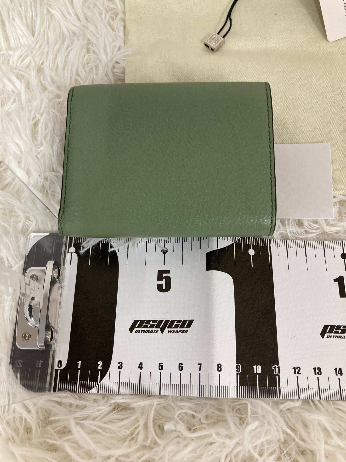 Loewe Green Wallets A-17248