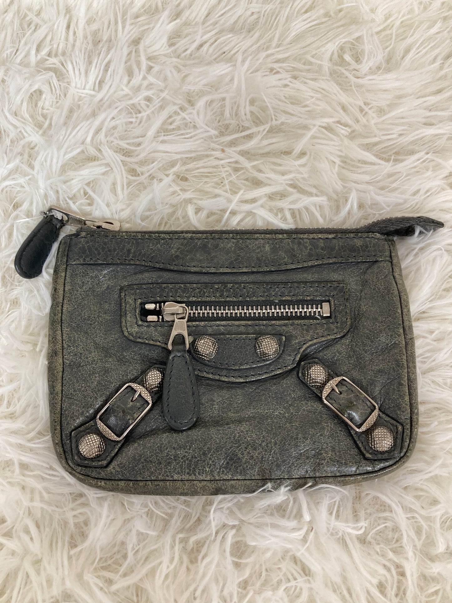 Balenciaga Gray Pouches A-17249