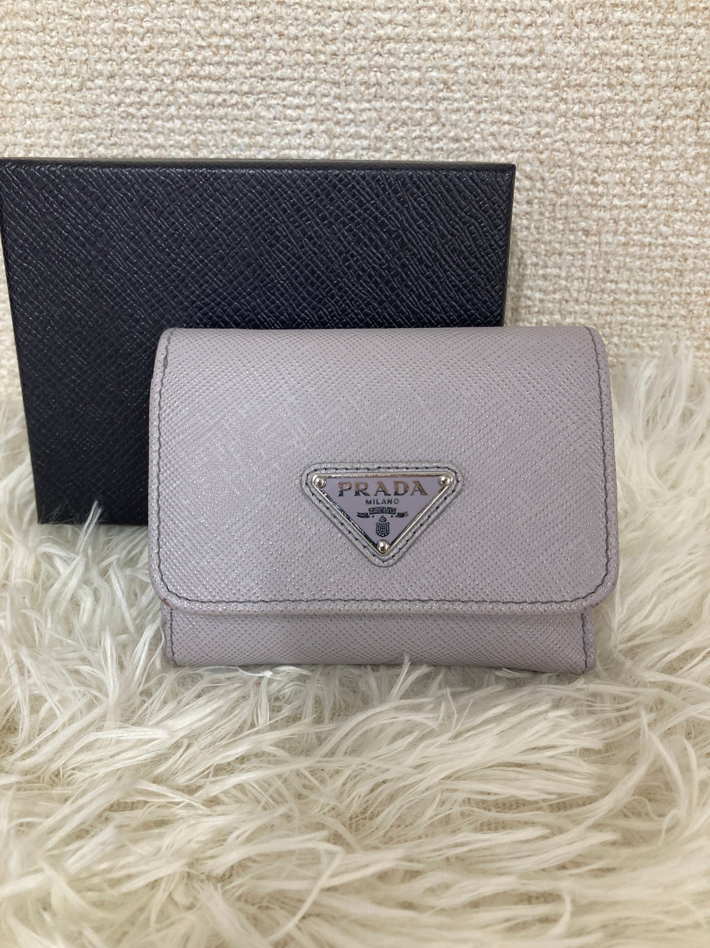 Prada Gray Wallets A-17255