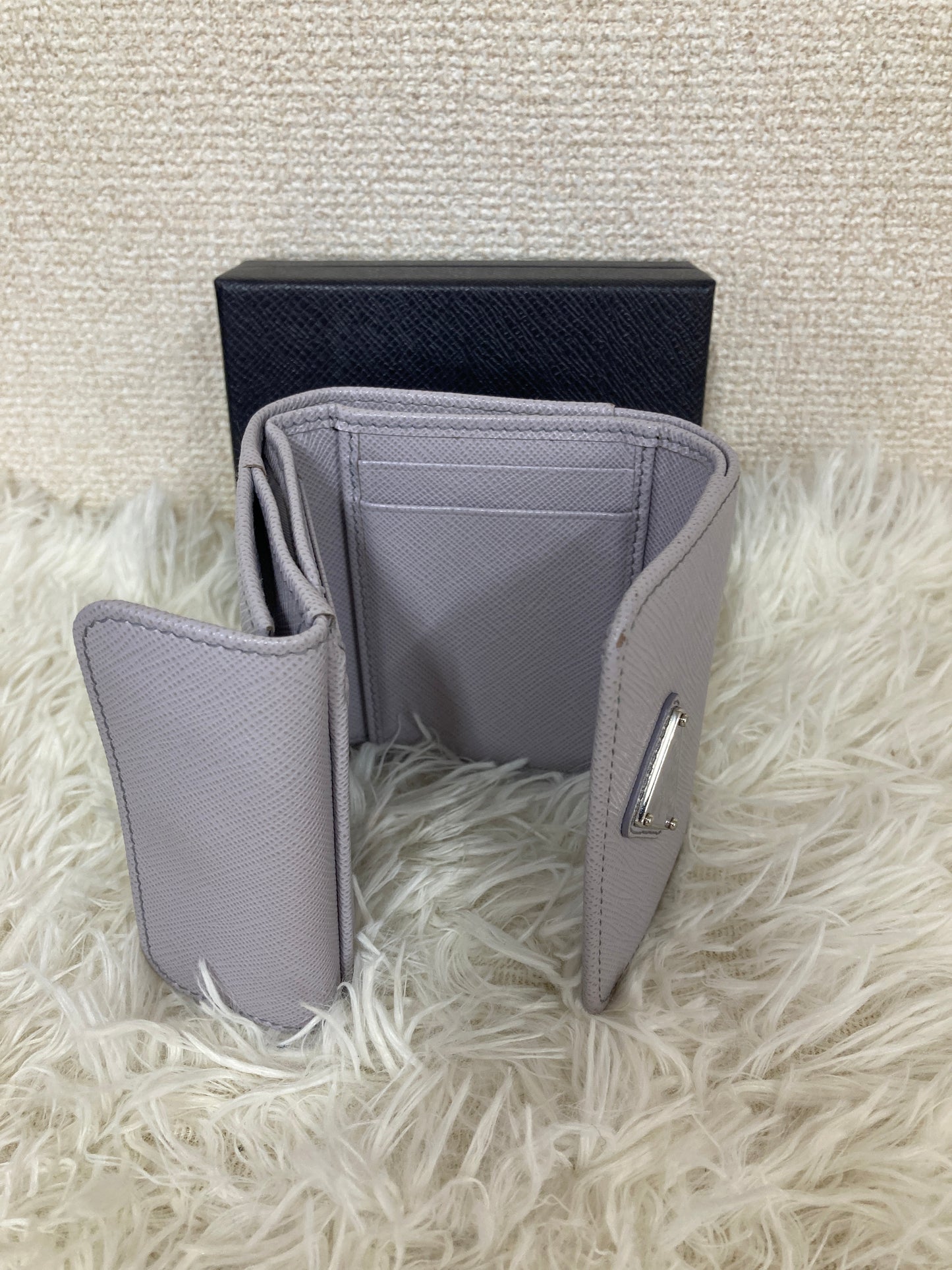Prada Gray Wallets A-17255