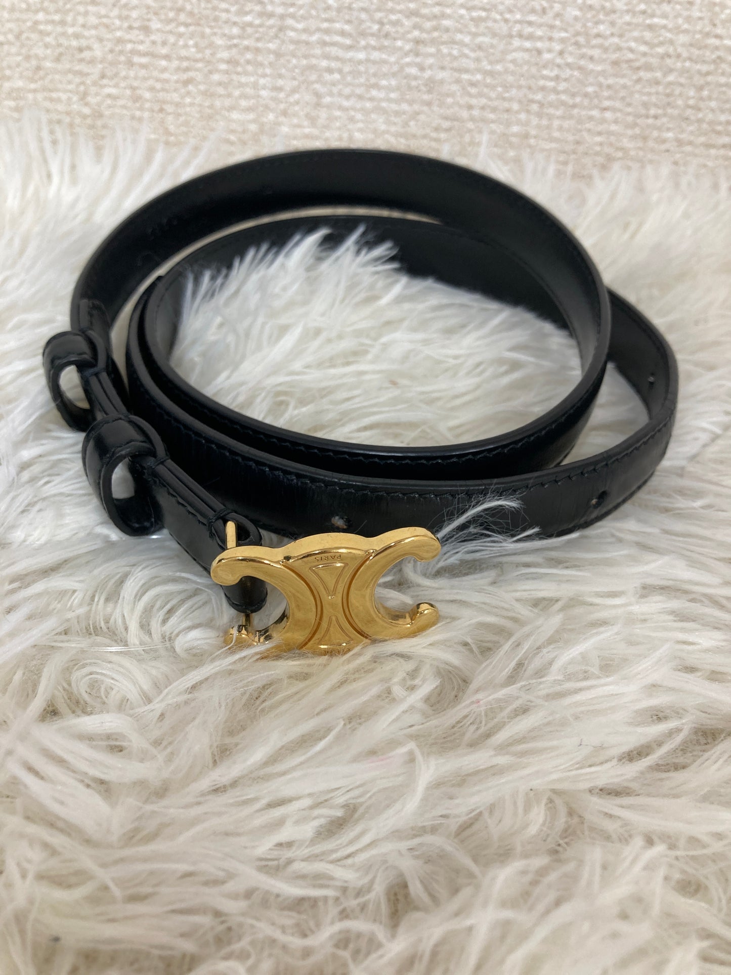 Celine Black Belts A-17259