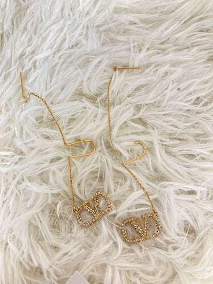 Valentino Gold Earrings A-17278