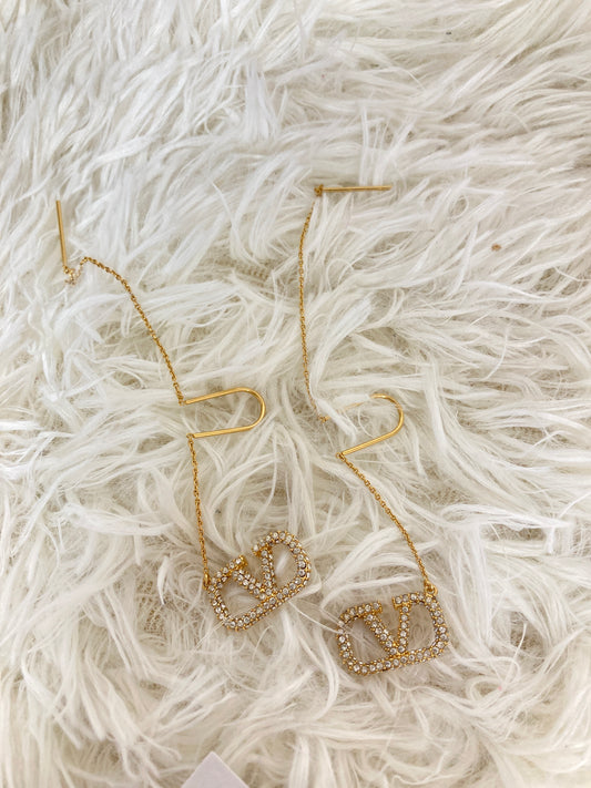Valentino Gold Earrings A-17278