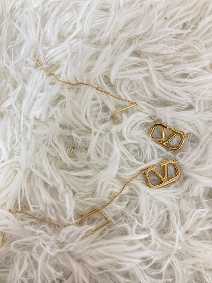 Valentino Gold Earrings A-17278
