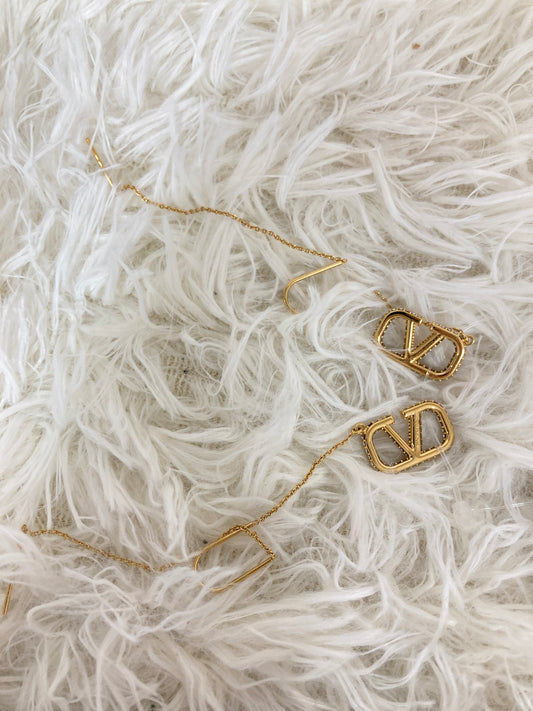 Valentino Gold Earrings A-17278
