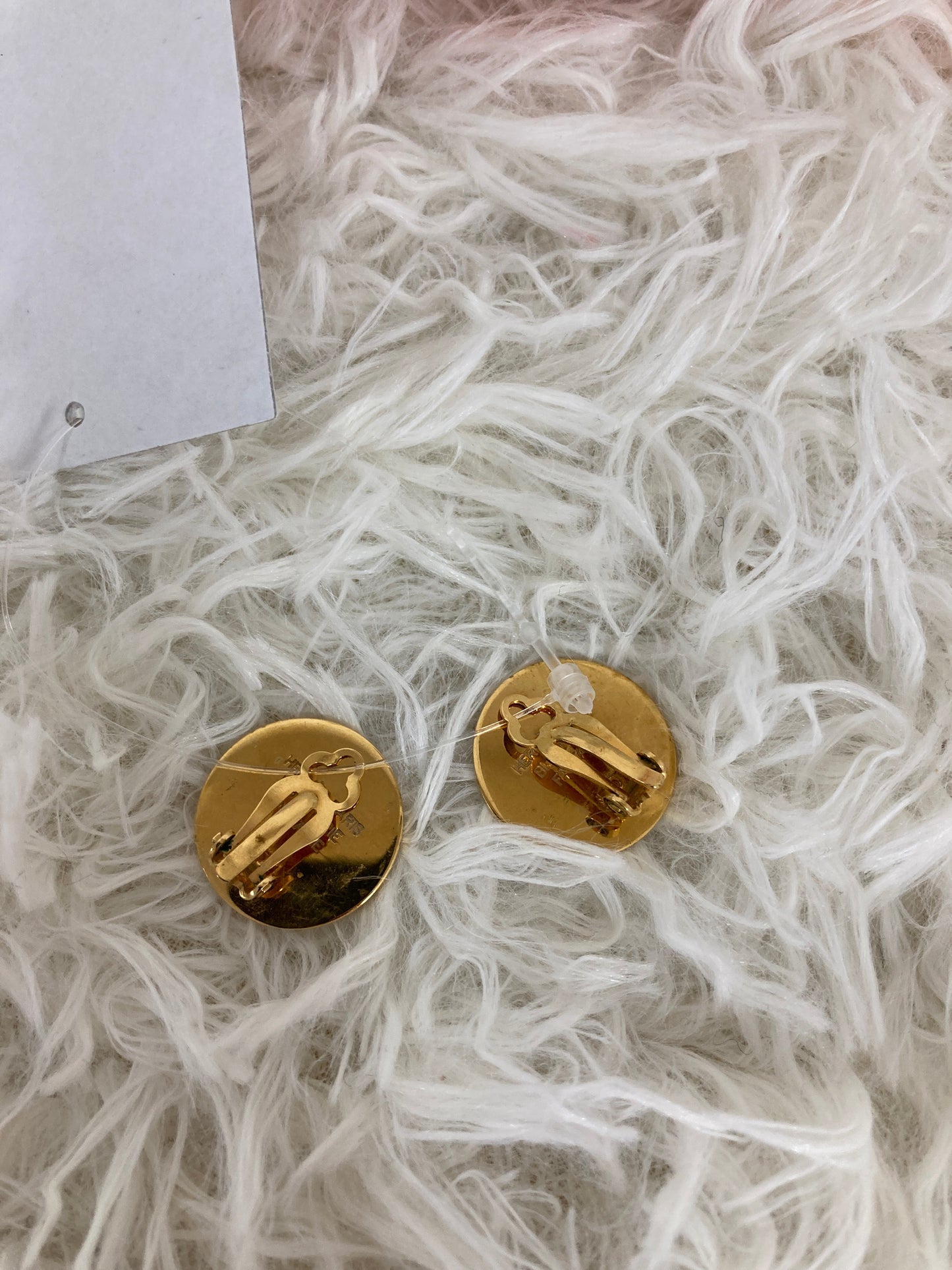 Hermes Gold Earrings A-17284