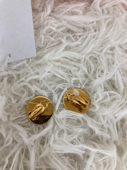 Hermes Gold Earrings A-17284