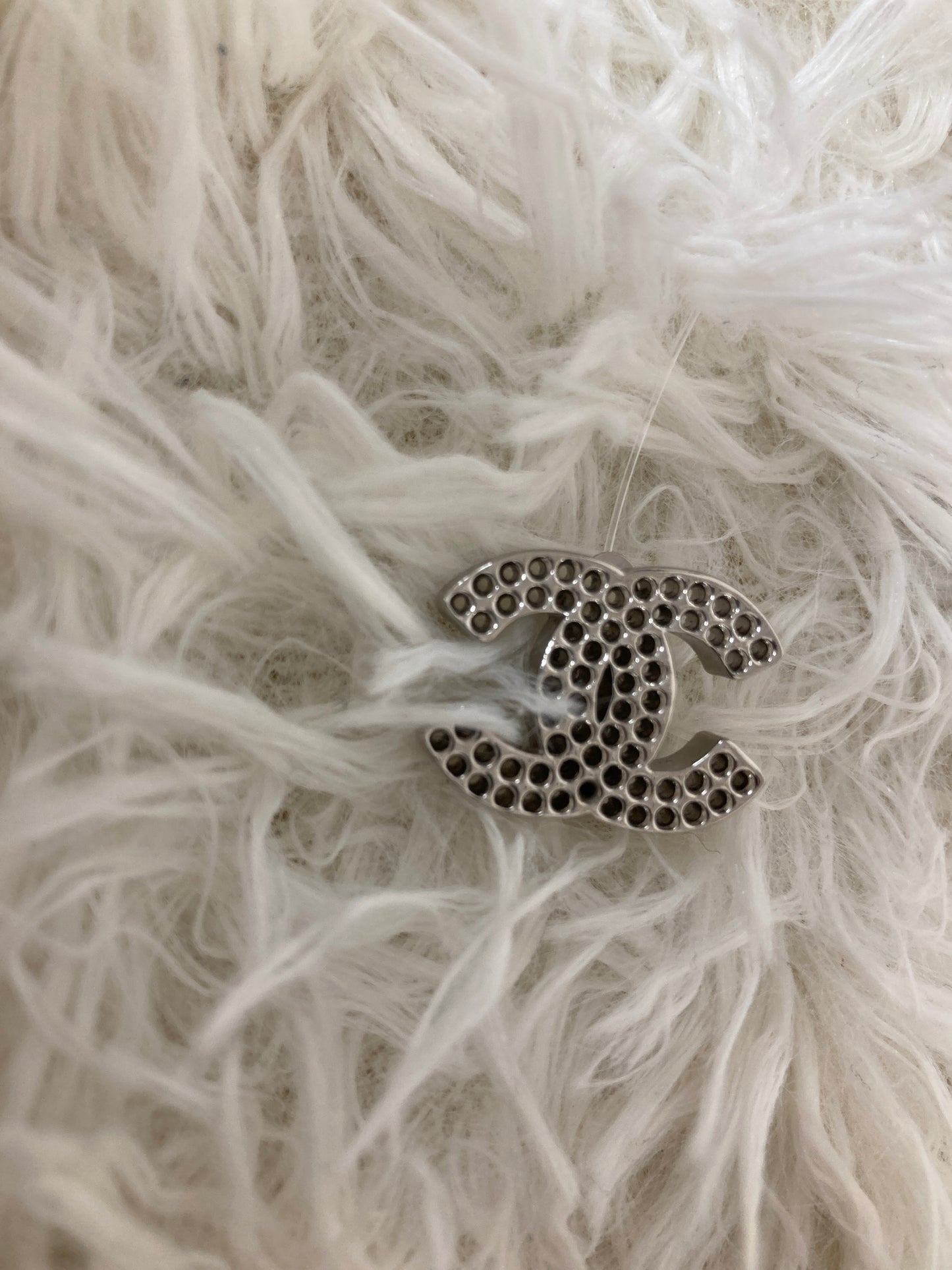 Chanel Silver Earrings A-17287