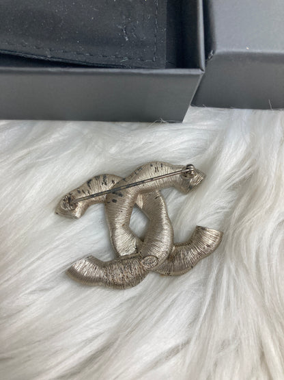 Chanel Silver Brooches A-17319