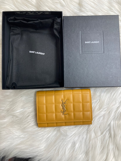 Saint Laurent Yellow Small goods A-17340