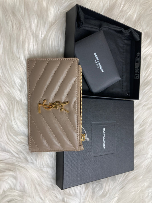 Saint Laurent Beige Wallets A-17341