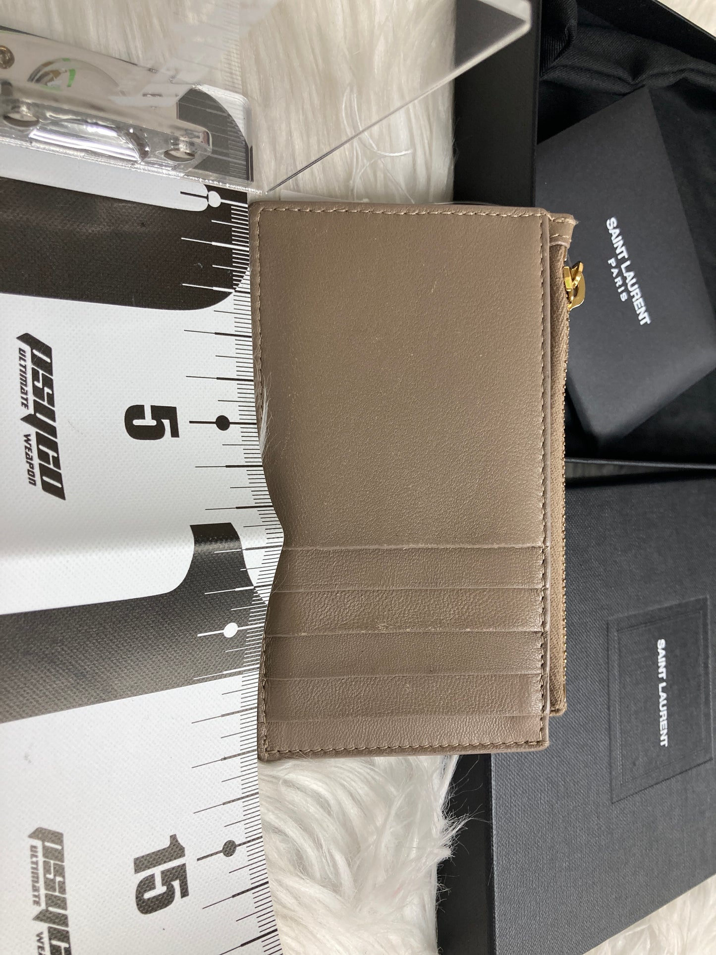 Saint Laurent Beige Wallets A-17341