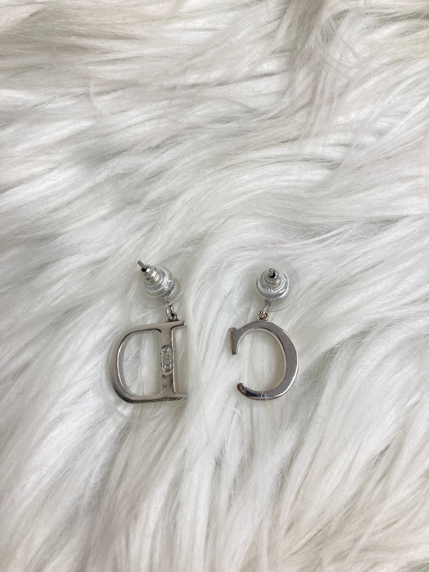 Dior Silver Earrings A-17344