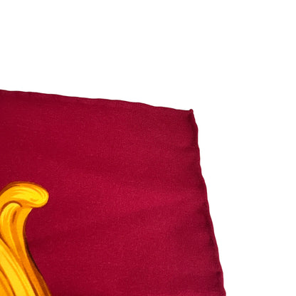 Chanel Bordeaux Scarves A-17347