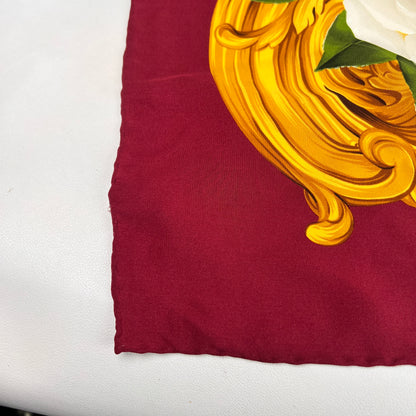 Chanel Bordeaux Scarves A-17347