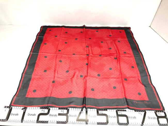 Dior Red Scarves A-17354