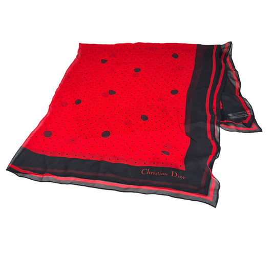 Dior Red Scarves A-17354