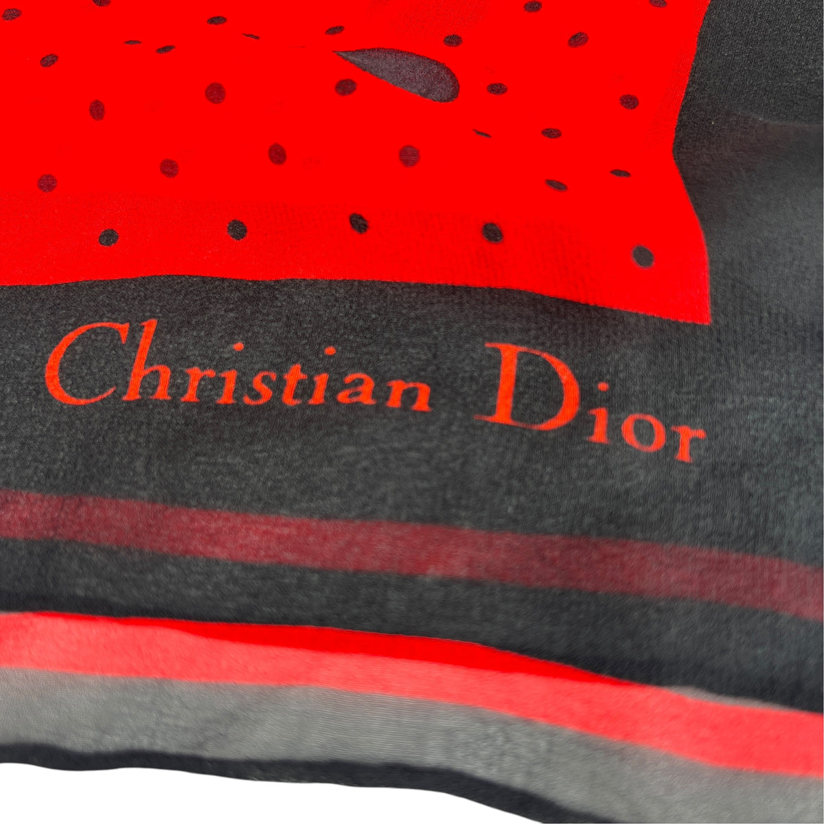 Dior Red Scarves A-17354