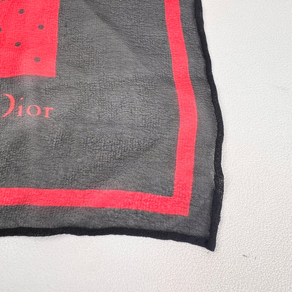 Dior Red Scarves A-17354