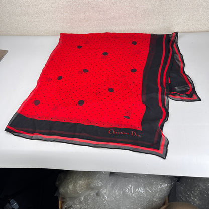 Dior Red Scarves A-17354