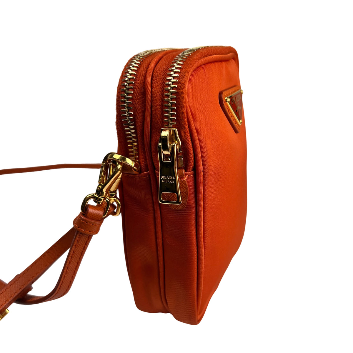 Prada Orange Shoulder Bags A-17368