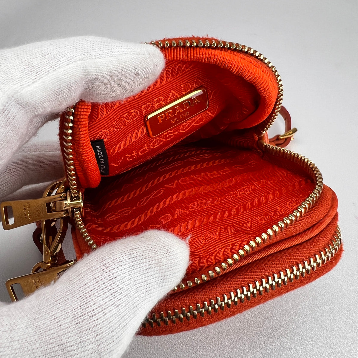 Prada Orange Shoulder Bags A-17368