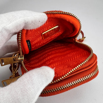 Prada Orange Shoulder Bags A-17368