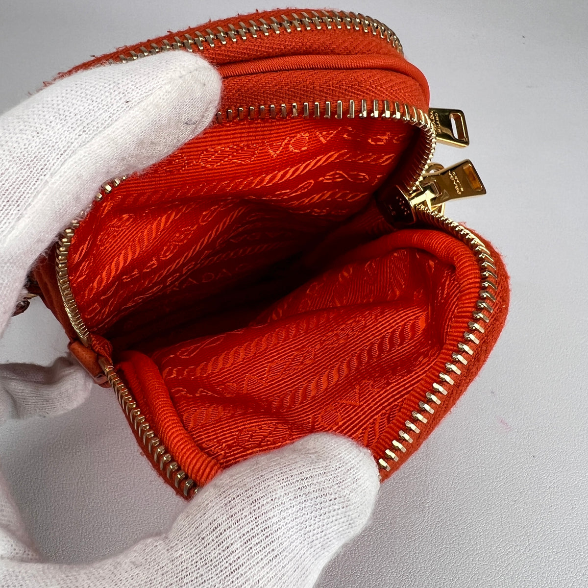 Prada Orange Shoulder Bags A-17368