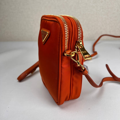 Prada Orange Shoulder Bags A-17368
