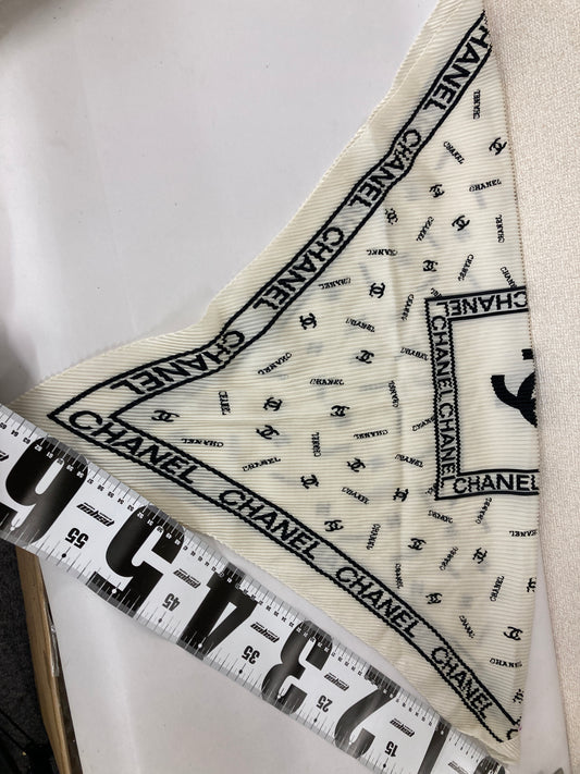 Chanel White Scarves A-17374