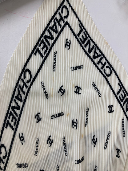 Chanel White Scarves A-17374