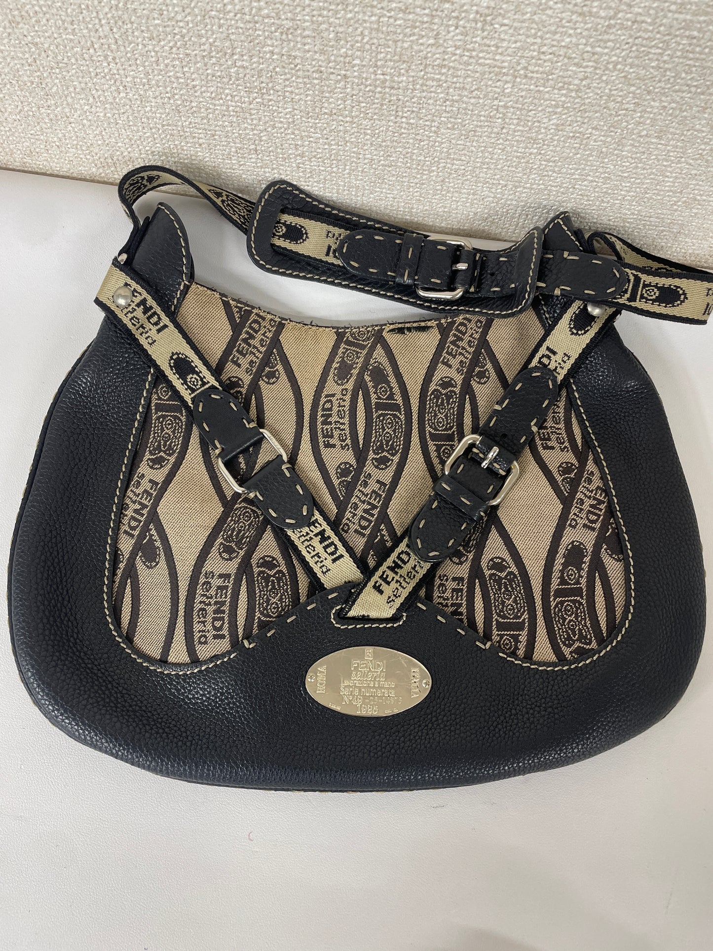 Fendi Brown Handle Bags A-17380