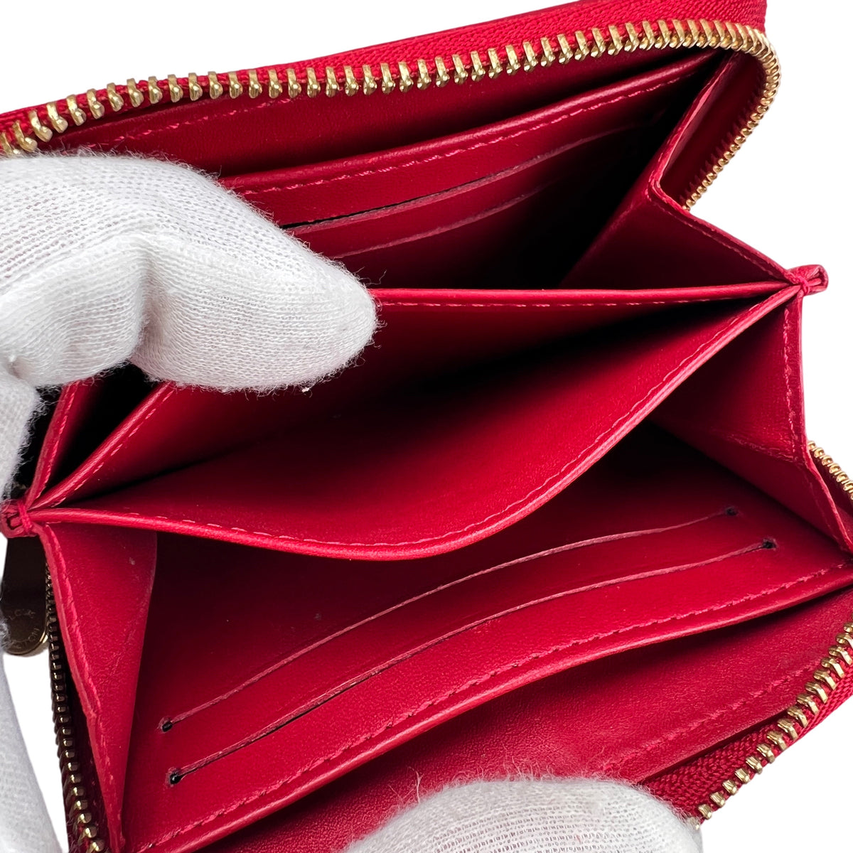 Louis Vuitton Red Wallets A-17384