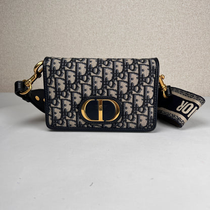 Dior Navy Shoulder Bags A-17387