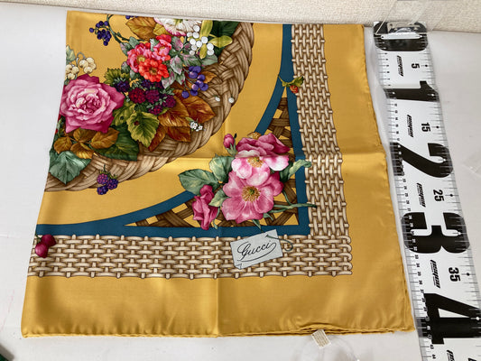 Gucci Yellow Scarves A-17390