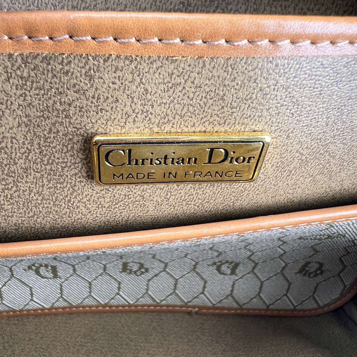 Dior Brown Handle Bags A-17393