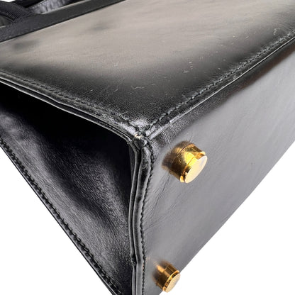 Ferragamo Black Handle Bags A-17398