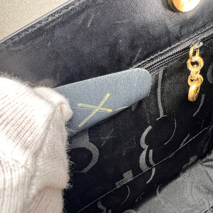 Ferragamo Black Handle Bags A-17398