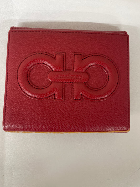 Ferragamo Red Wallets A-17401