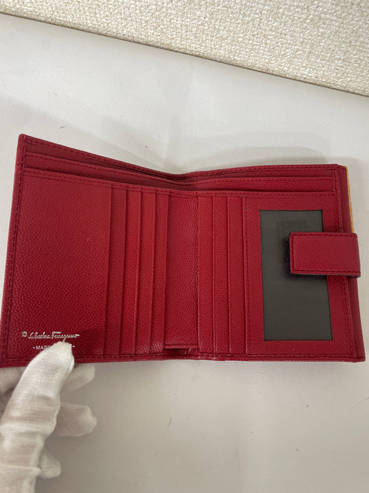 Ferragamo Red Wallets A-17401
