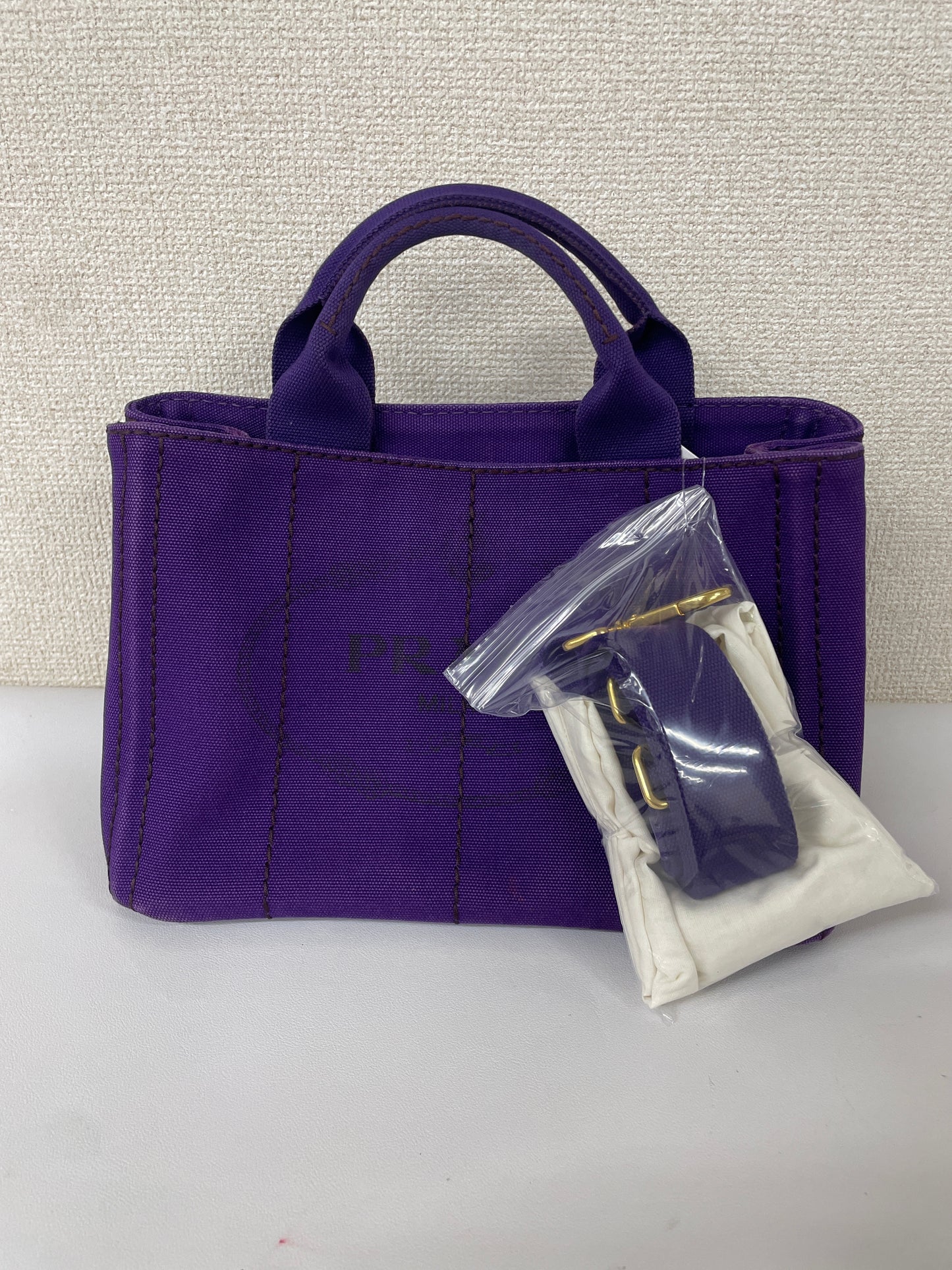 Prada Purple Handle Bags A-17408