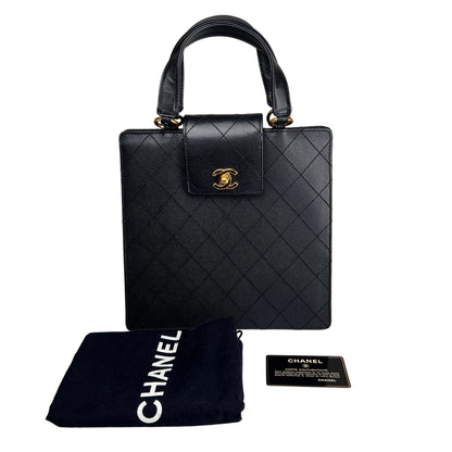 Chanel Black Handle Bags A-17414
