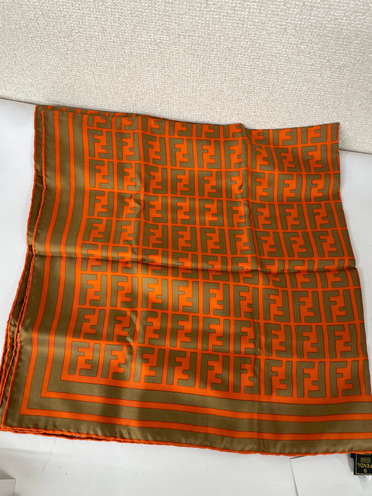 Fendi Orange Scarves A-17415