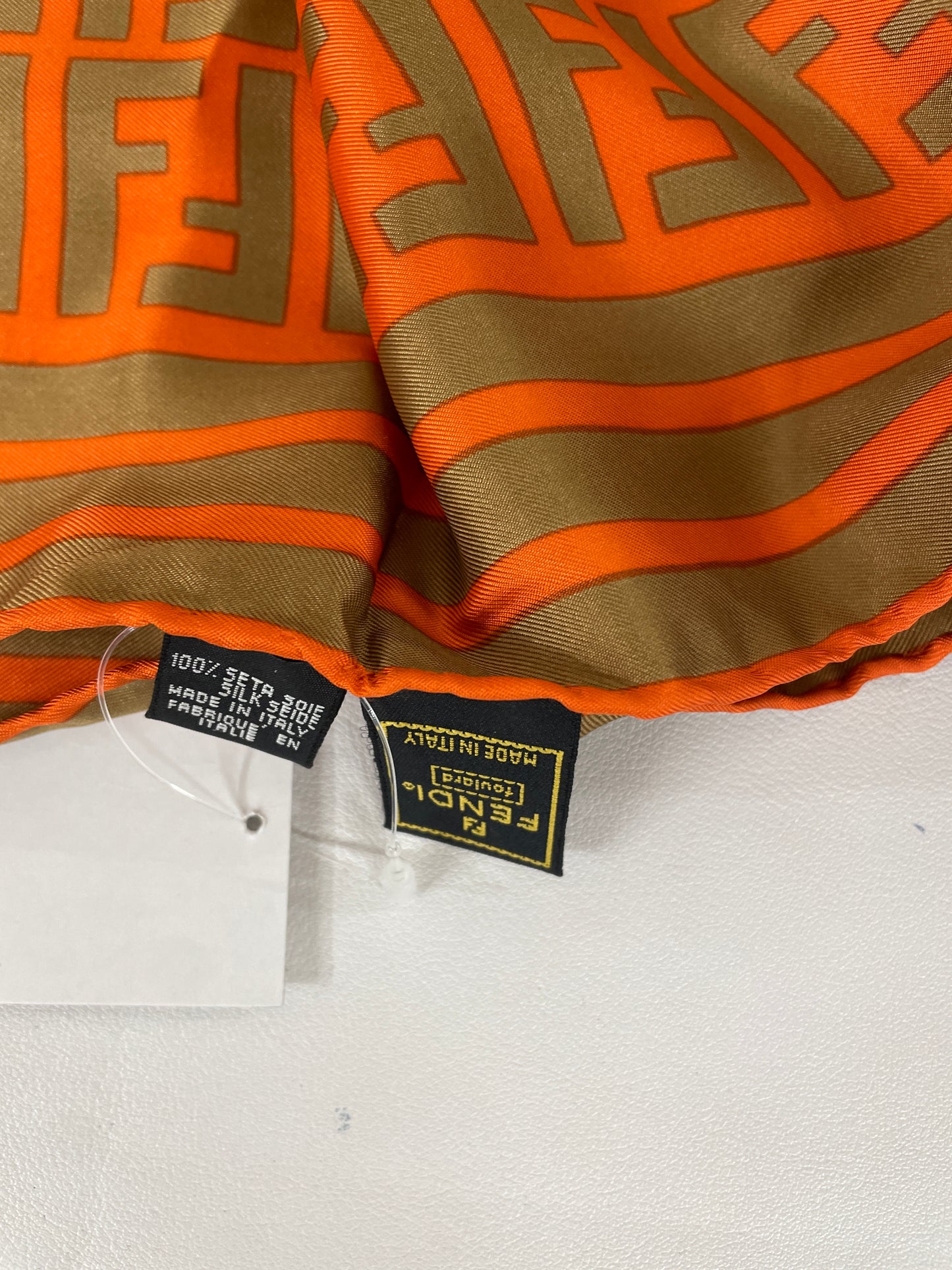 Fendi Orange Scarves A-17415