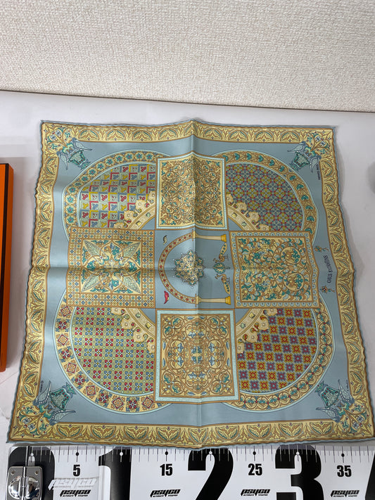 Hermes Blue Scarves A-17417