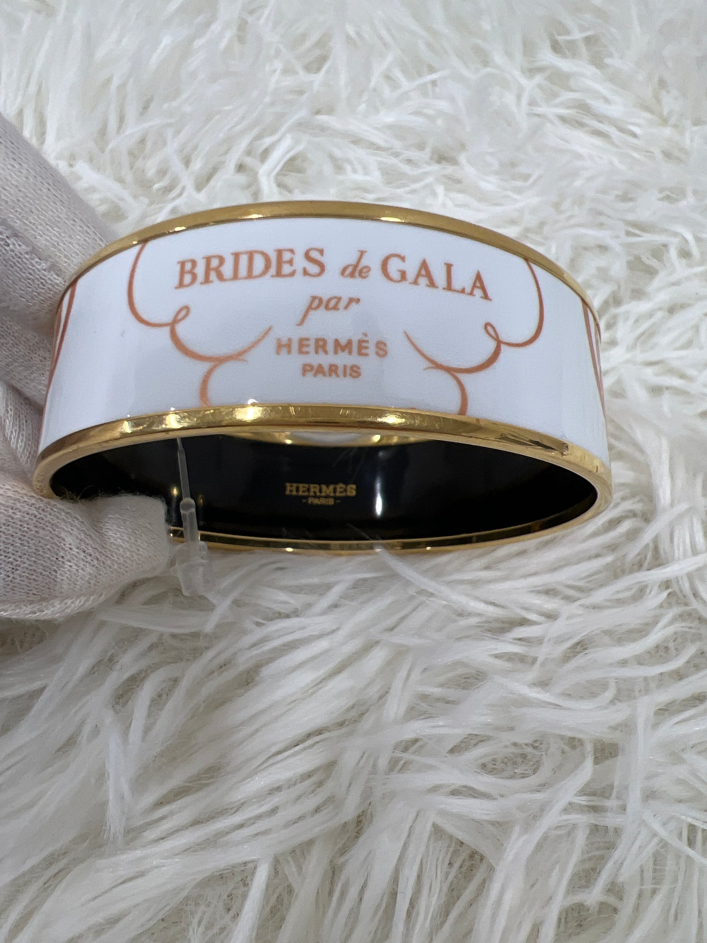 Hermes White Small goods A-17454