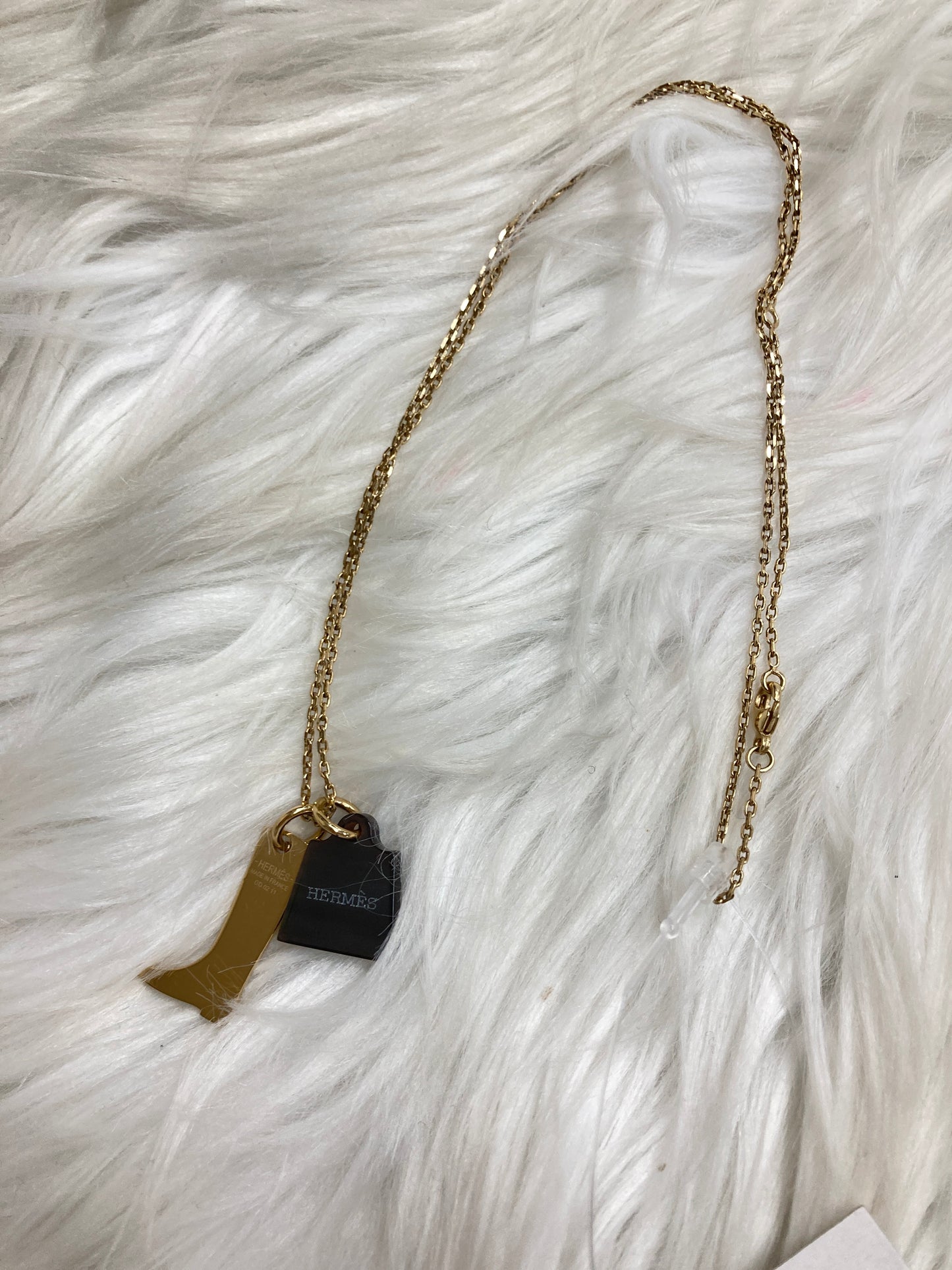 Hermes Gold Necklaces A-17459