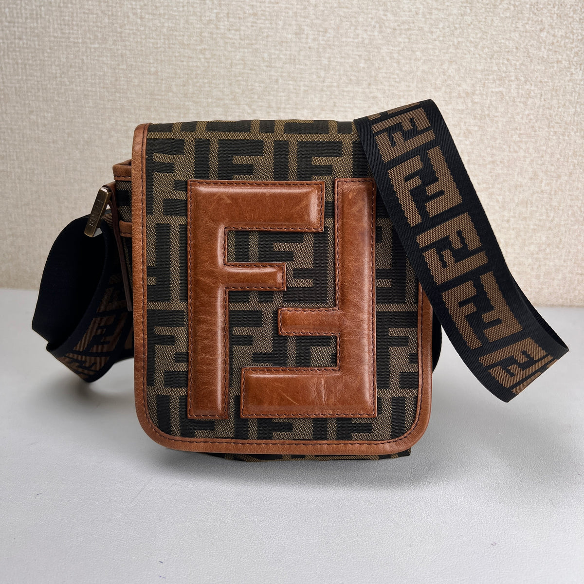 Fendi Green Shoulder Bags A-17478
