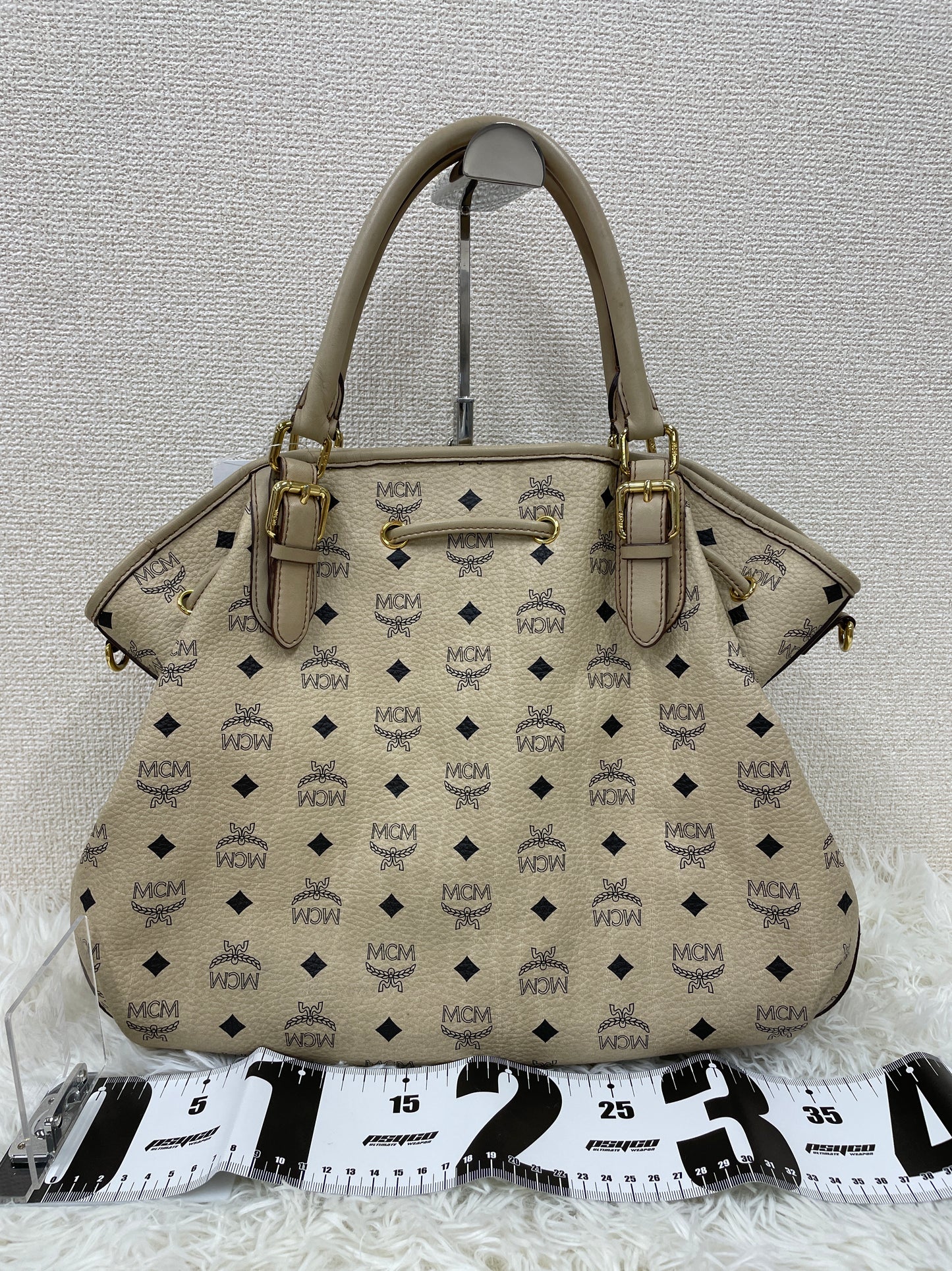 MCM Beige Handle Bags A-17482