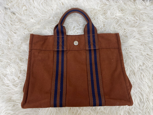 Hermes Brown Tote Bags A-17483